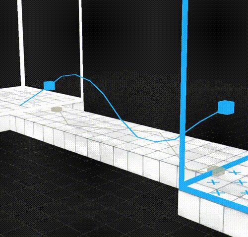 Two ghost paths playing simultaneously.