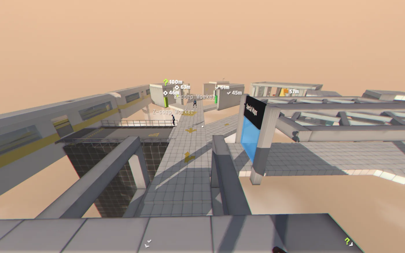 A hub level.