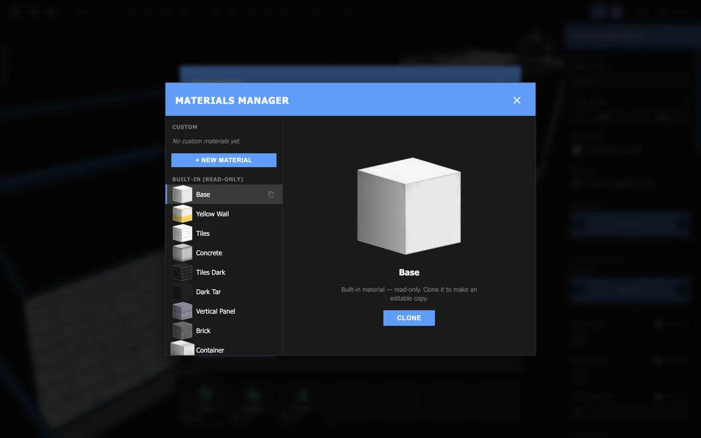 The Materials Manager.
