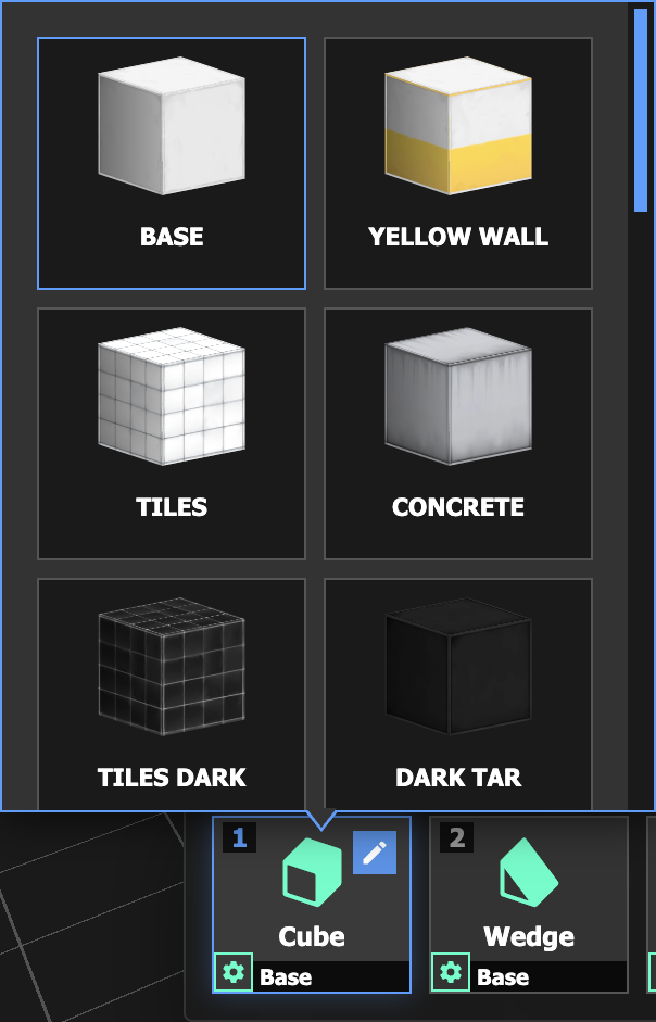 The variable parameter of a Cube object.